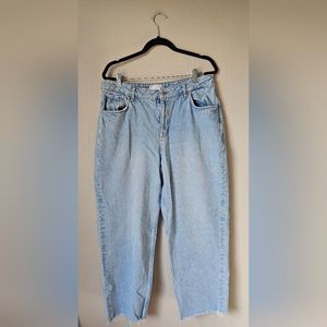 ASOS Design Light Wash Loose Fit Jeans W 36 In
